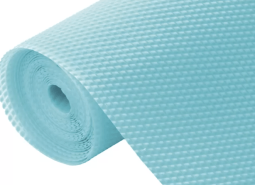 KUBER INDUSTRIES PVC (Polyvinyl Chloride) Drawer Mat  (Light Blue, Free) - Image 4